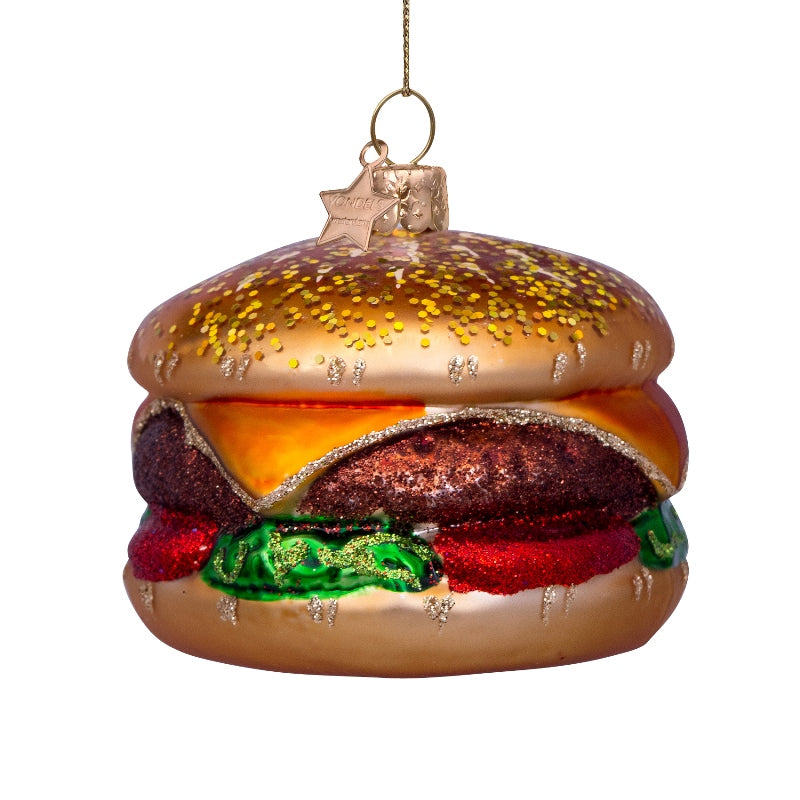 Hamburger juleophæng - H6 cm.